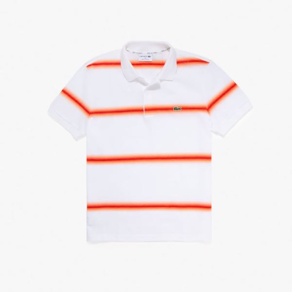 Lacoste Made in France Regular Fit Cotton Piqué Polo Shirt Pánské - Polo Šedé | CZ-DMndUS